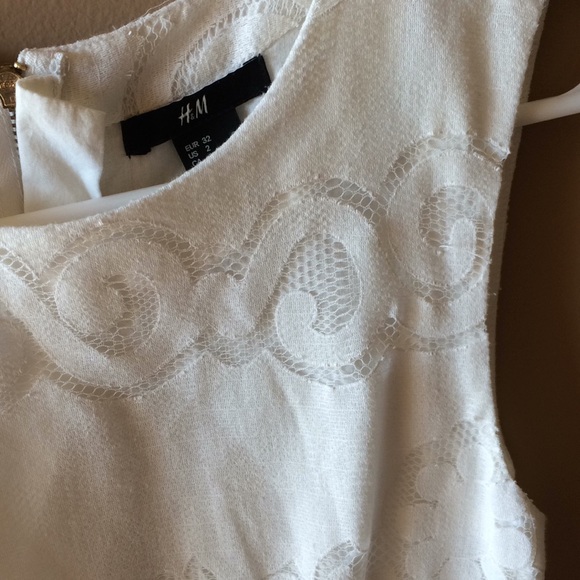 H&M Cream Dress - Picture 1 of 3